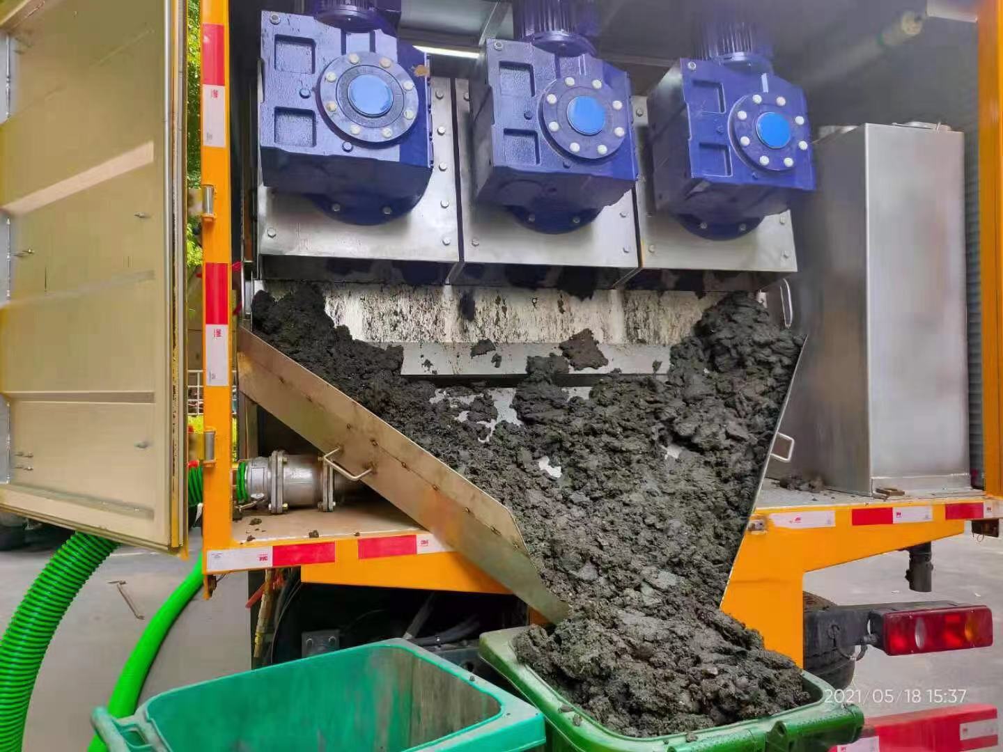 三河化粪池清掏城市维护站-泥浆净化干湿分离处理